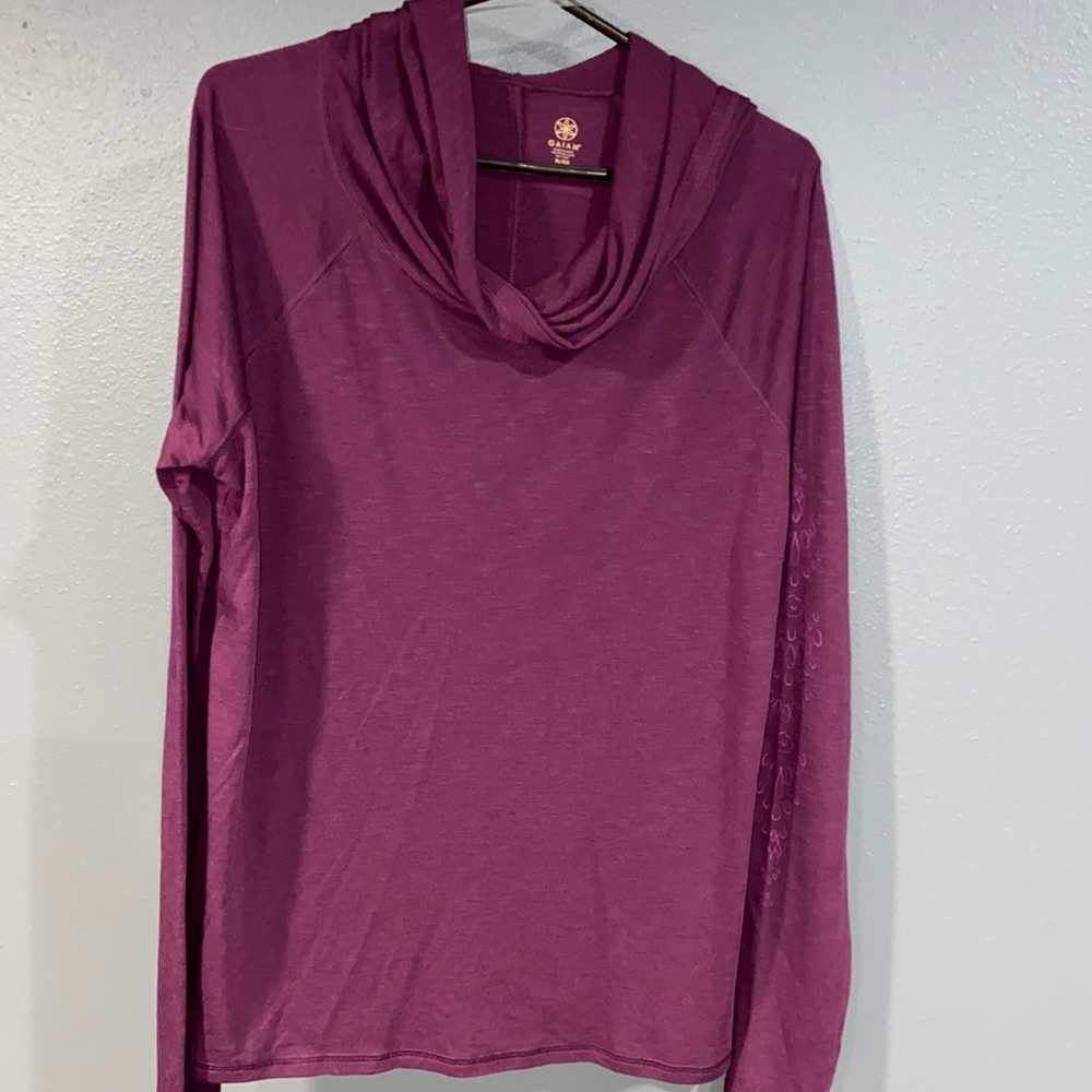 Ladies long sleeve hoodie